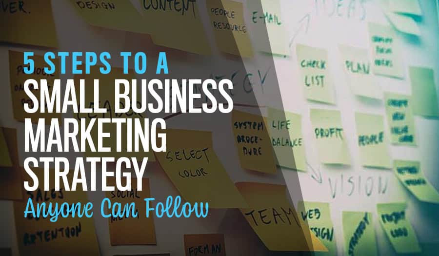 5 Steps to a Small Business Marketing Strategy Anyone Can Follow