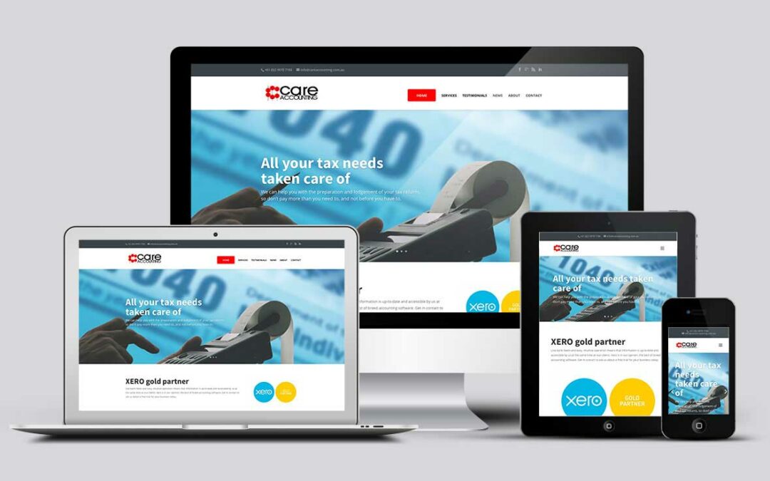 Fresh new website for Care Accounting