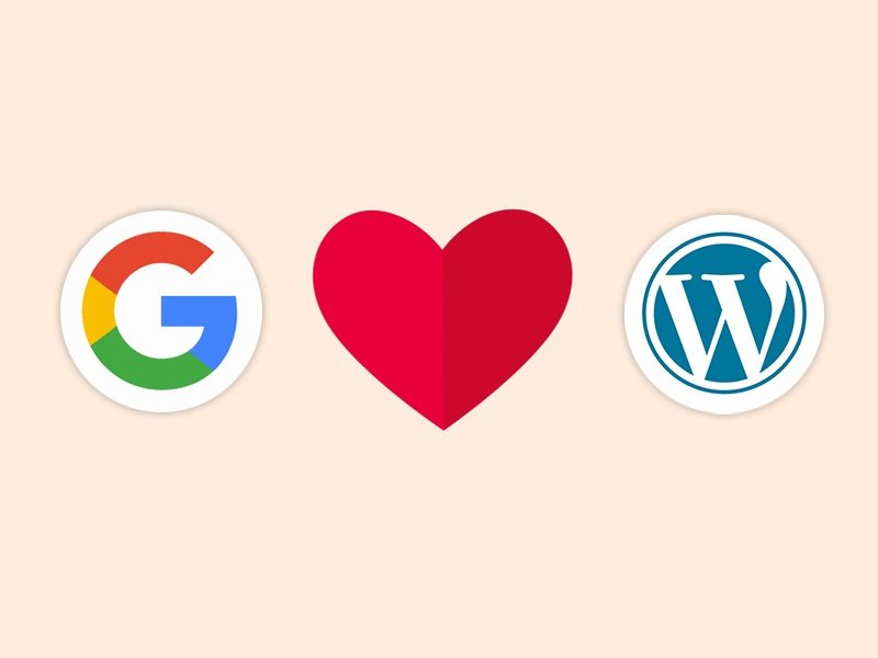 Google Loves WordPress Website