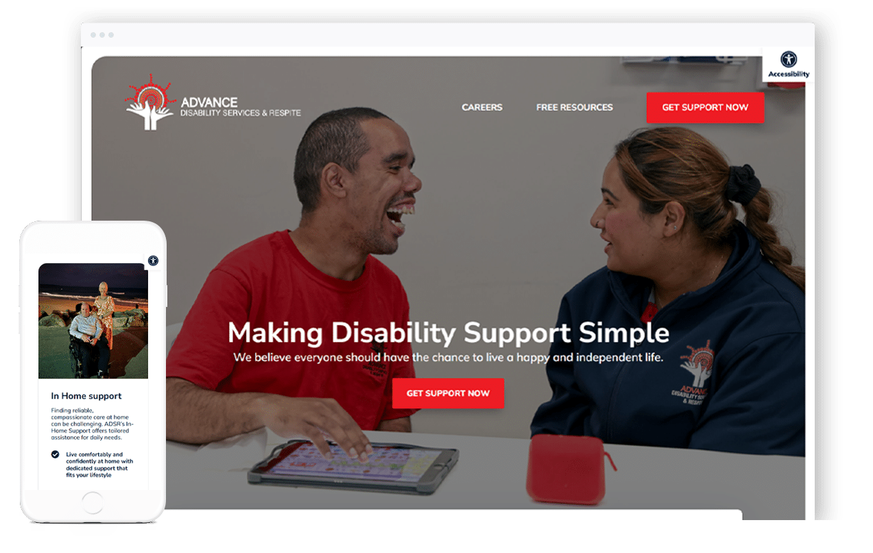 NDIS Provider Website Design