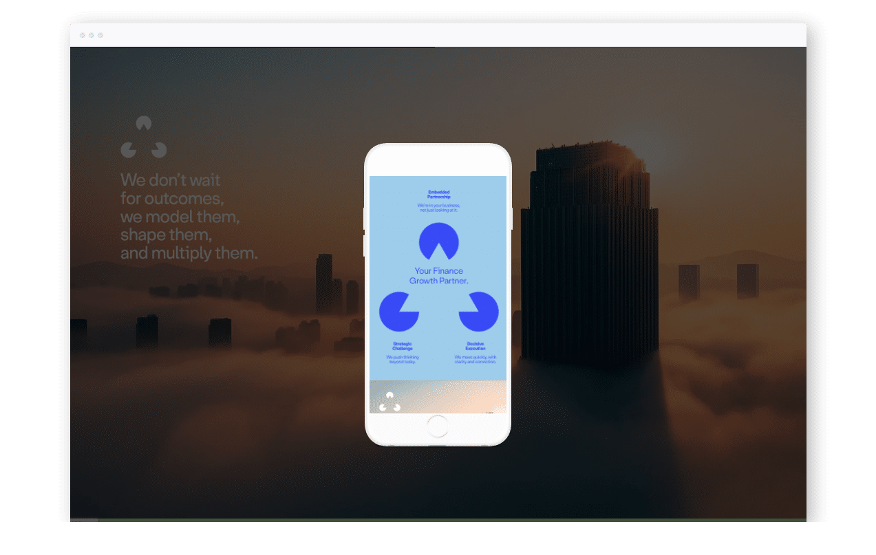 Advisory Business Website Design