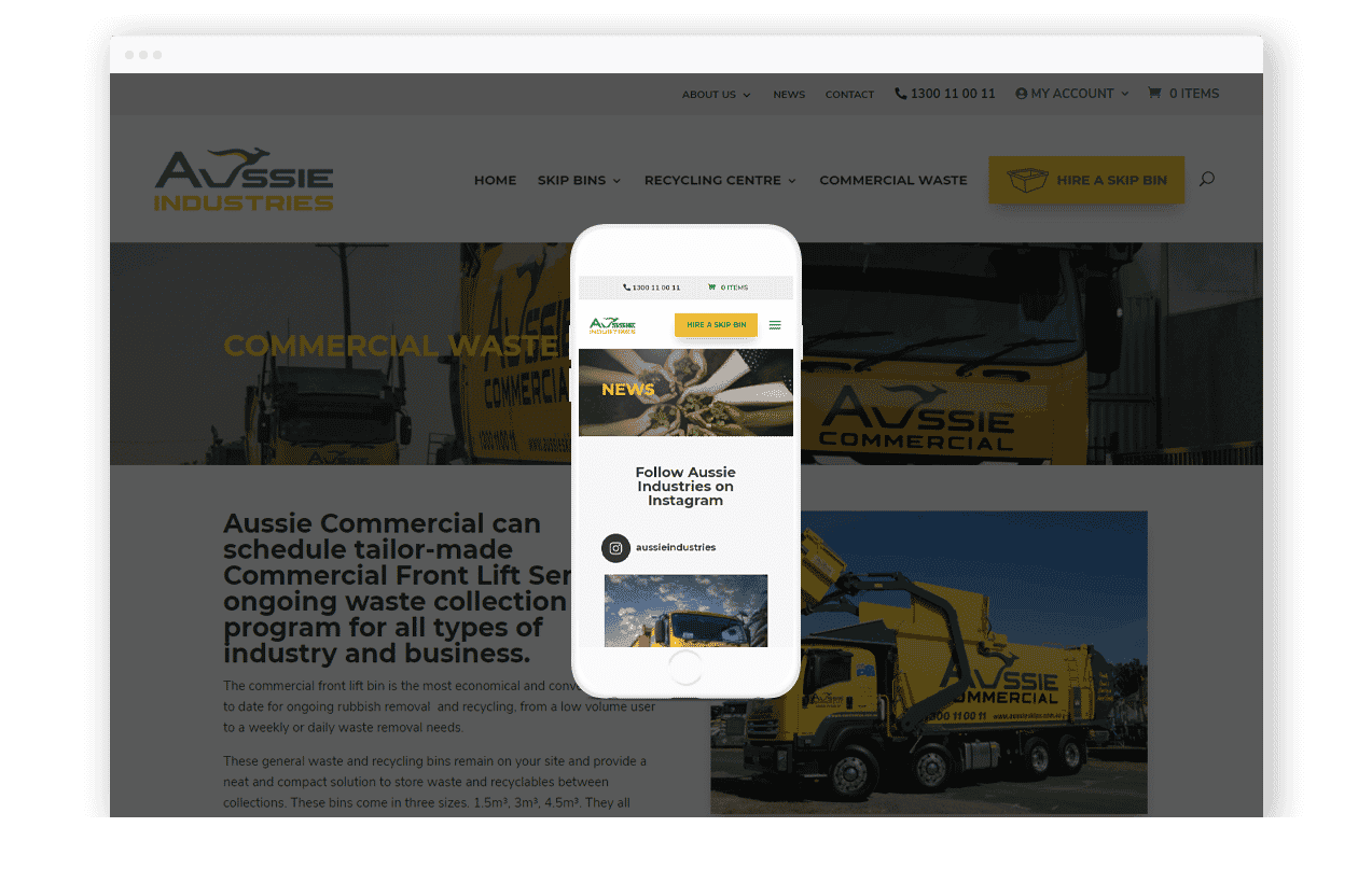 Building Services Website Design