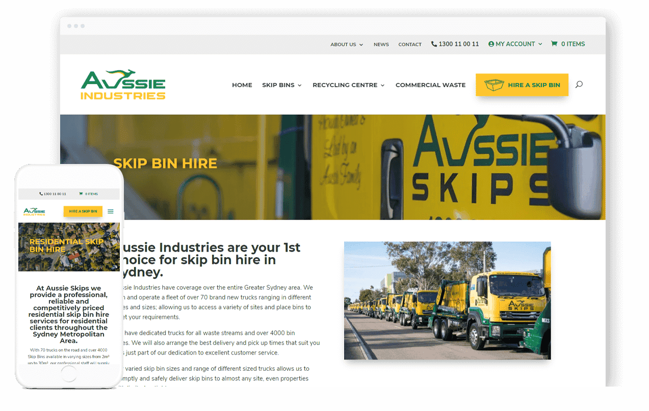 Building Services Website Design