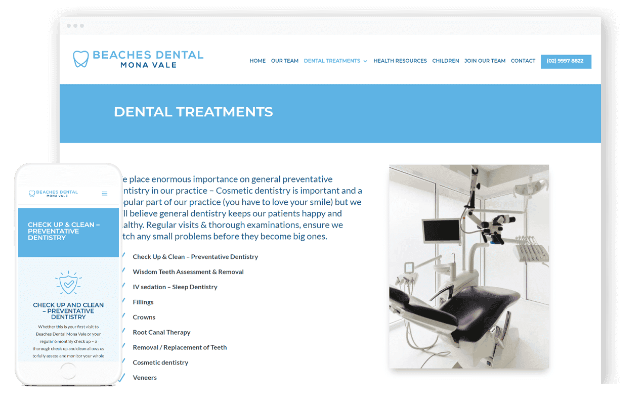 Dental Website Design