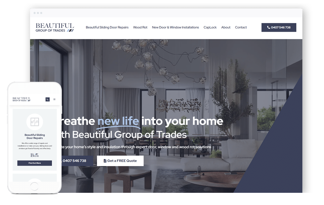Trades Website Design