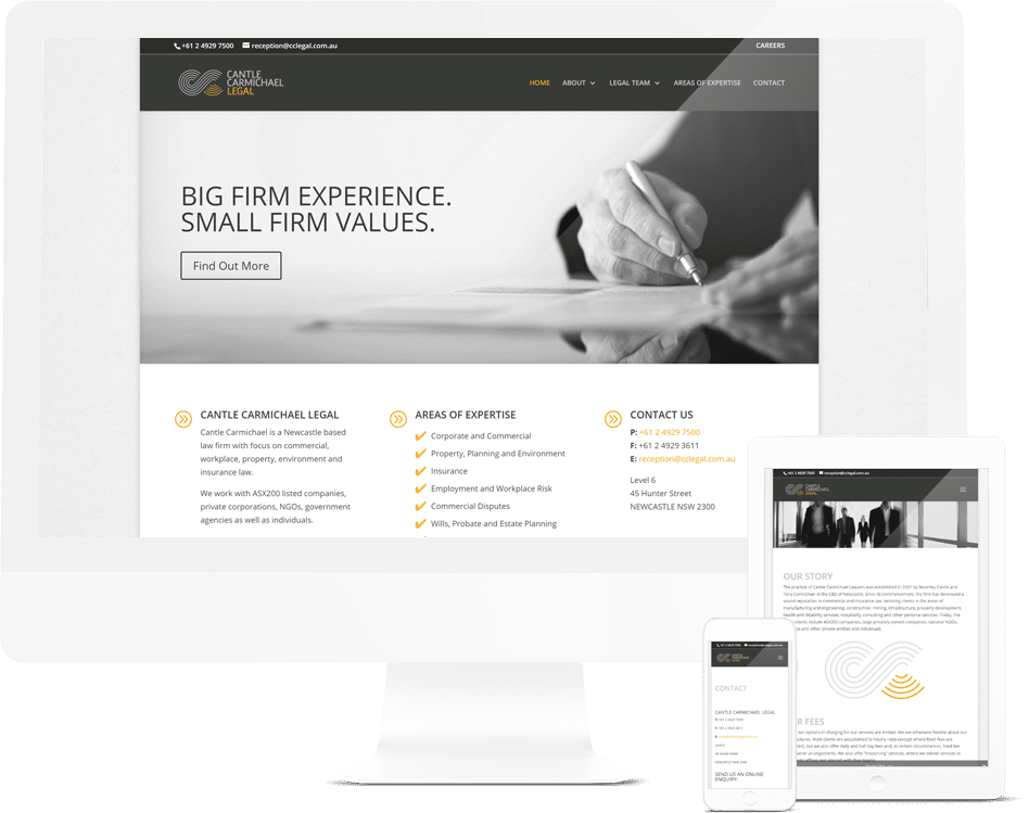 Legal Firm Web Design