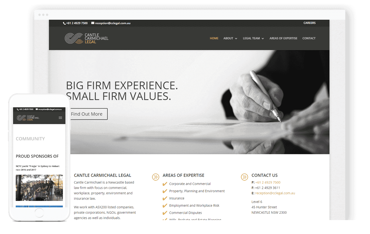 Legal Firm Web Design