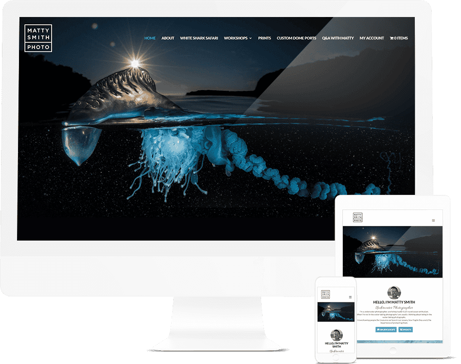 Photography Website Design