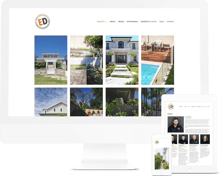 Landscaping Website Design