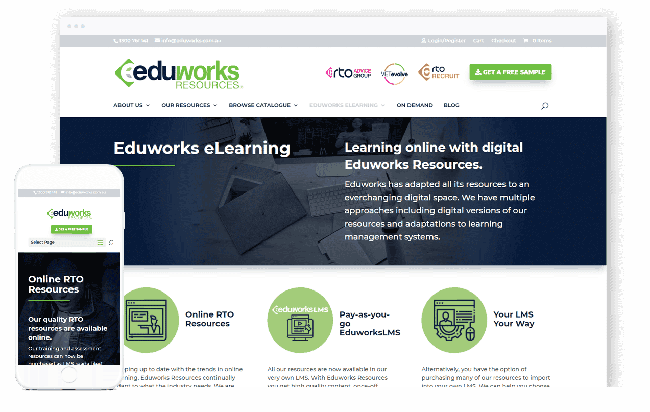 Education Website Design