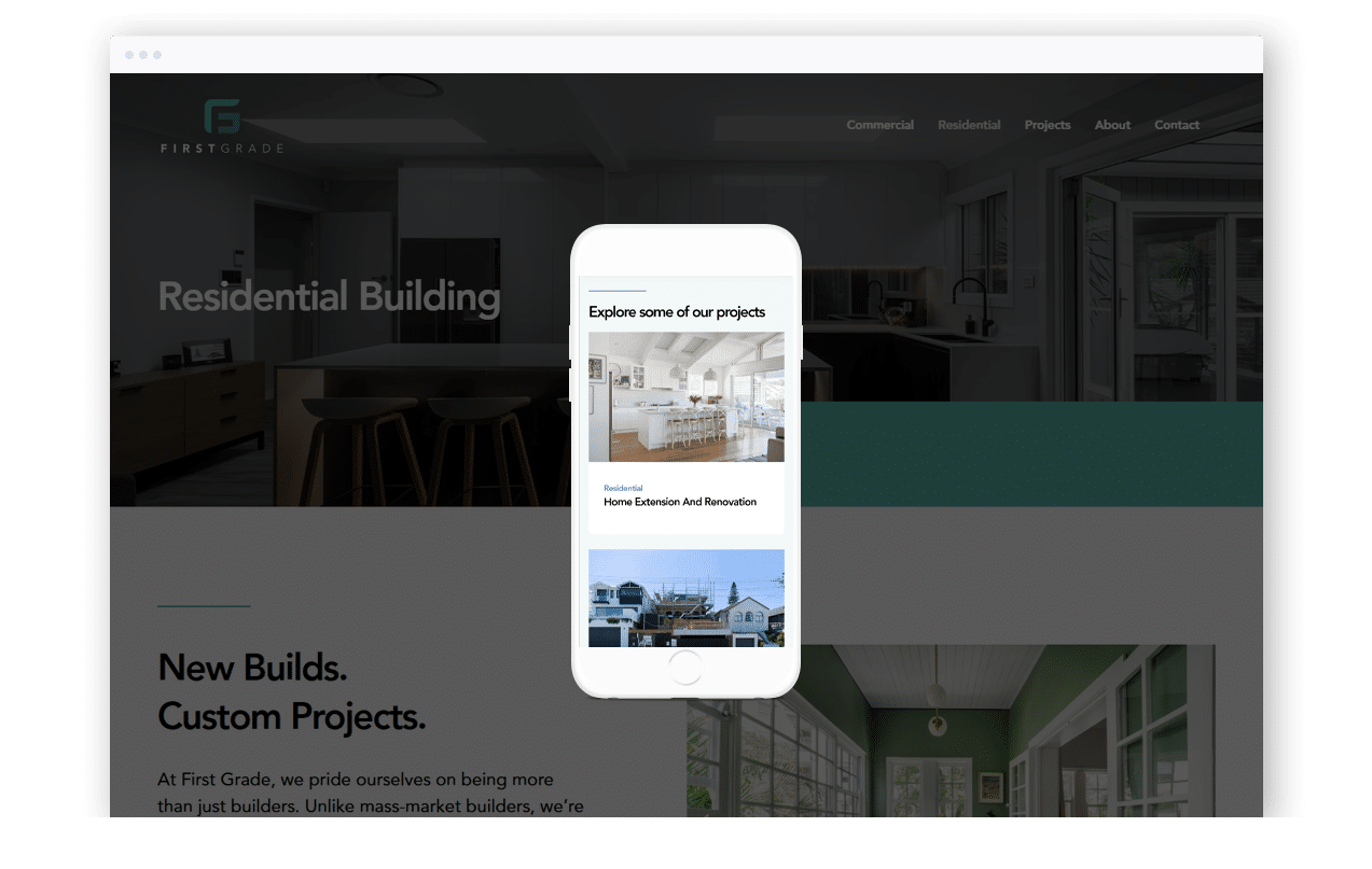 Bespoke Building Solutions Website Design