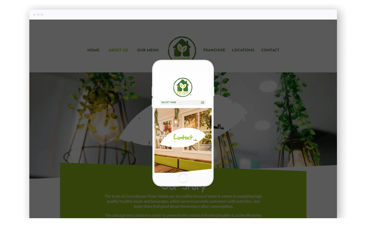 Cafe Website Design