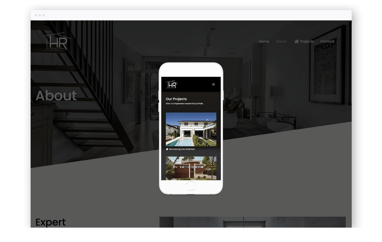 Home Builder Website Design