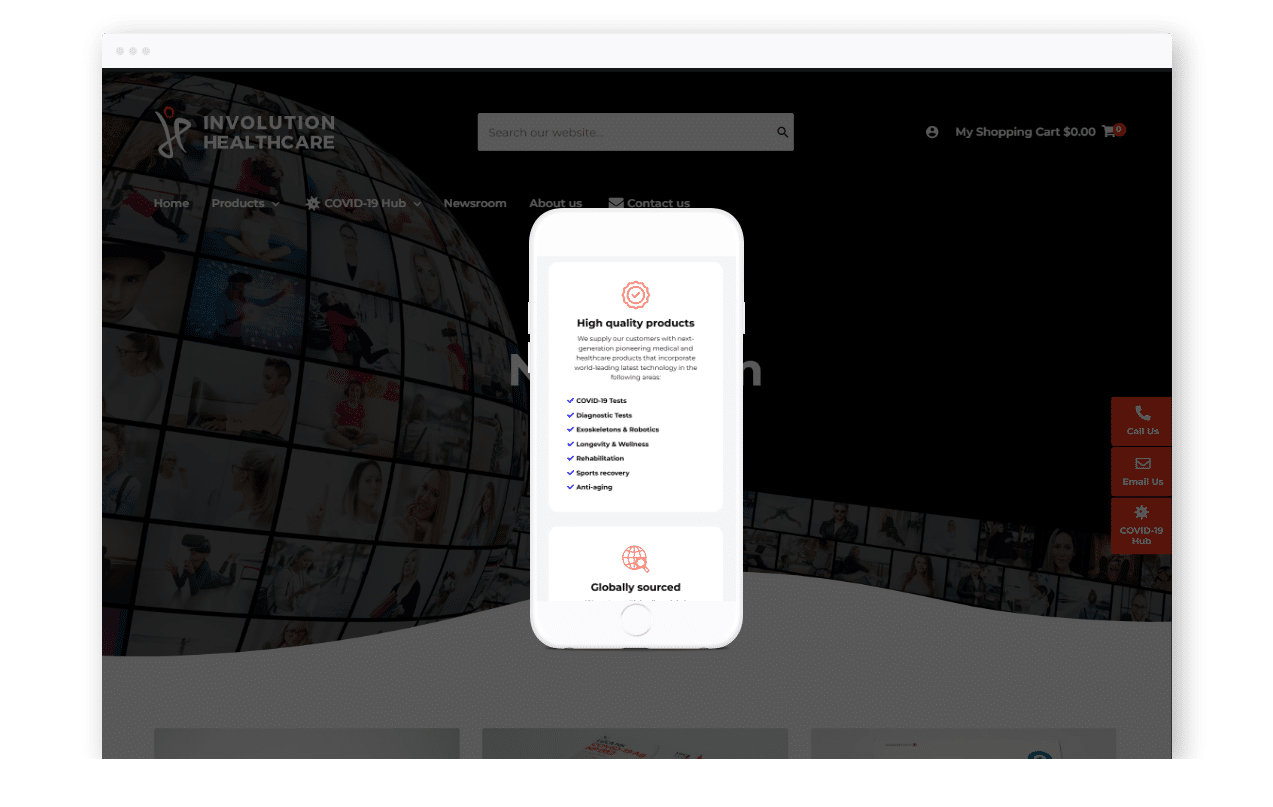 Healthcare Website Design