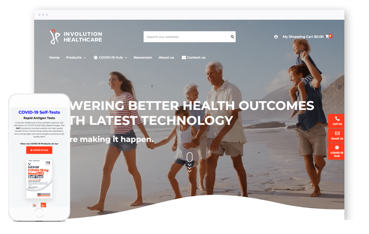 Healthcare Website Design