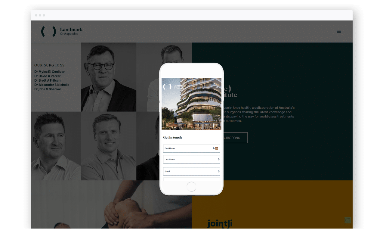 Orthopaedics Website Design