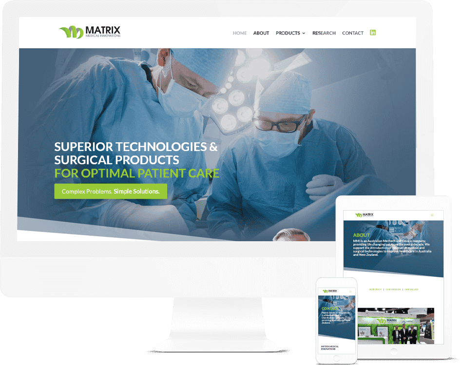 Medical Business Website Design