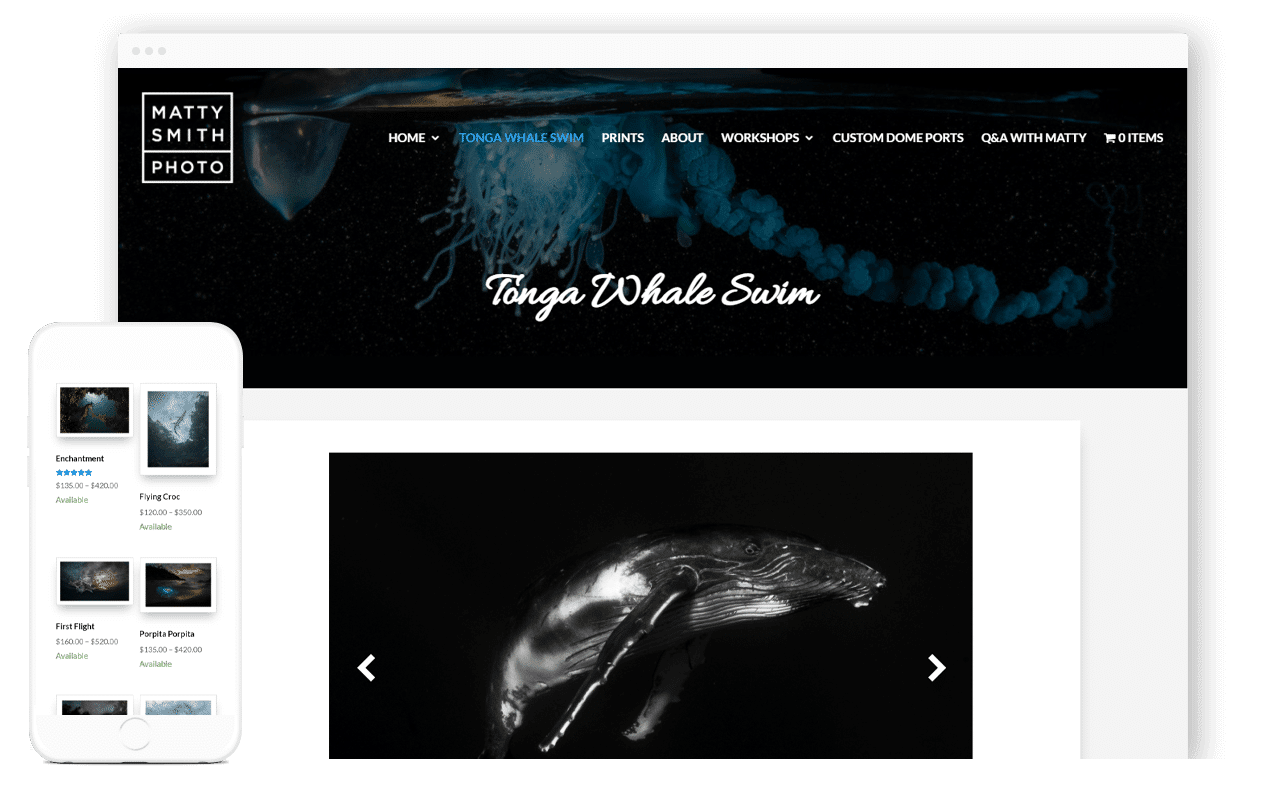 Photography Website Design