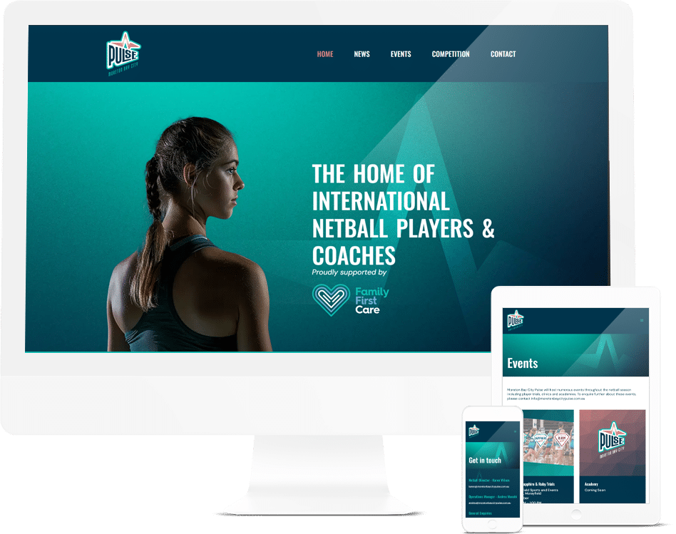 Netball Website Design