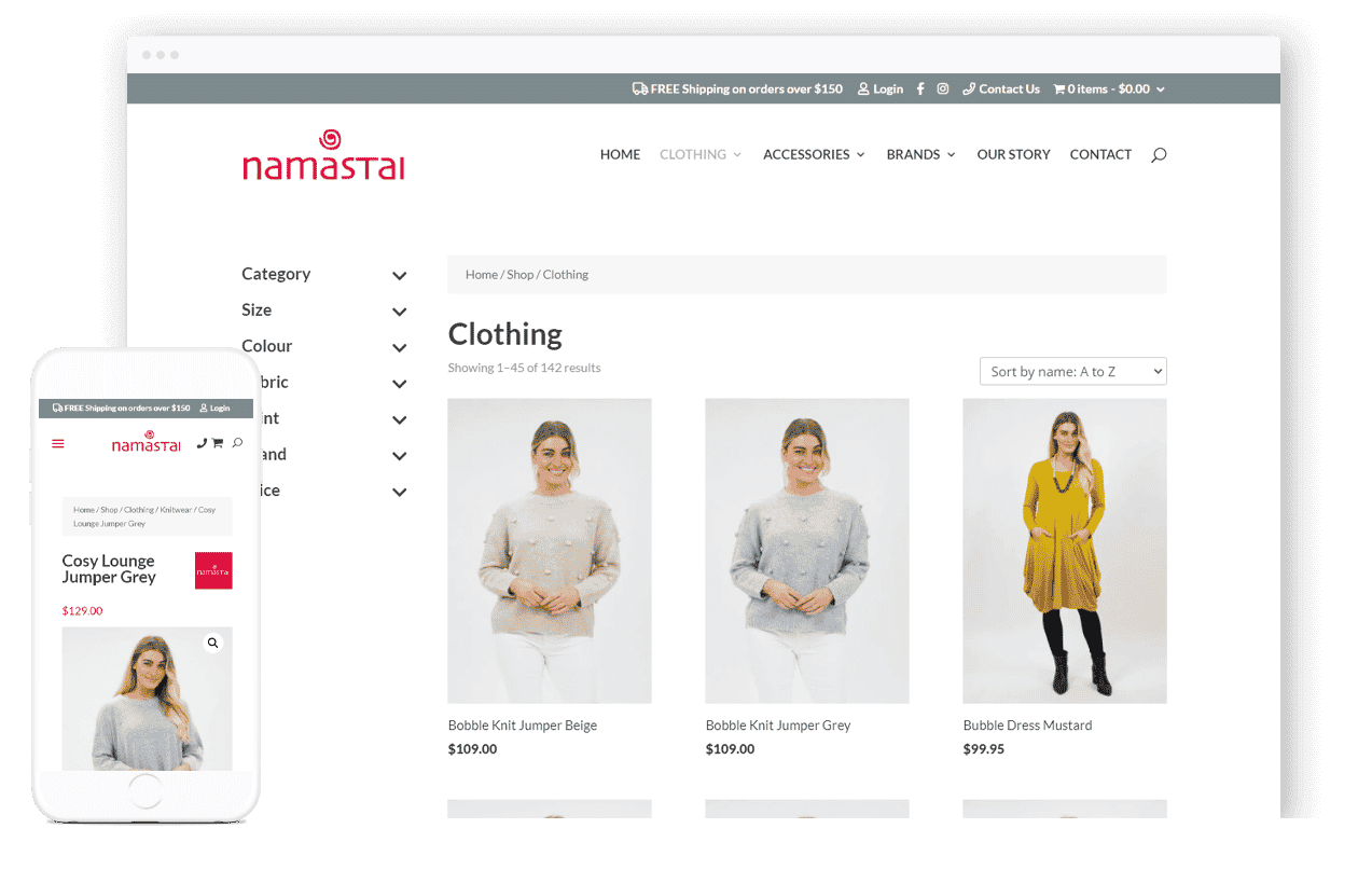 Fashion E-commerce Website Design