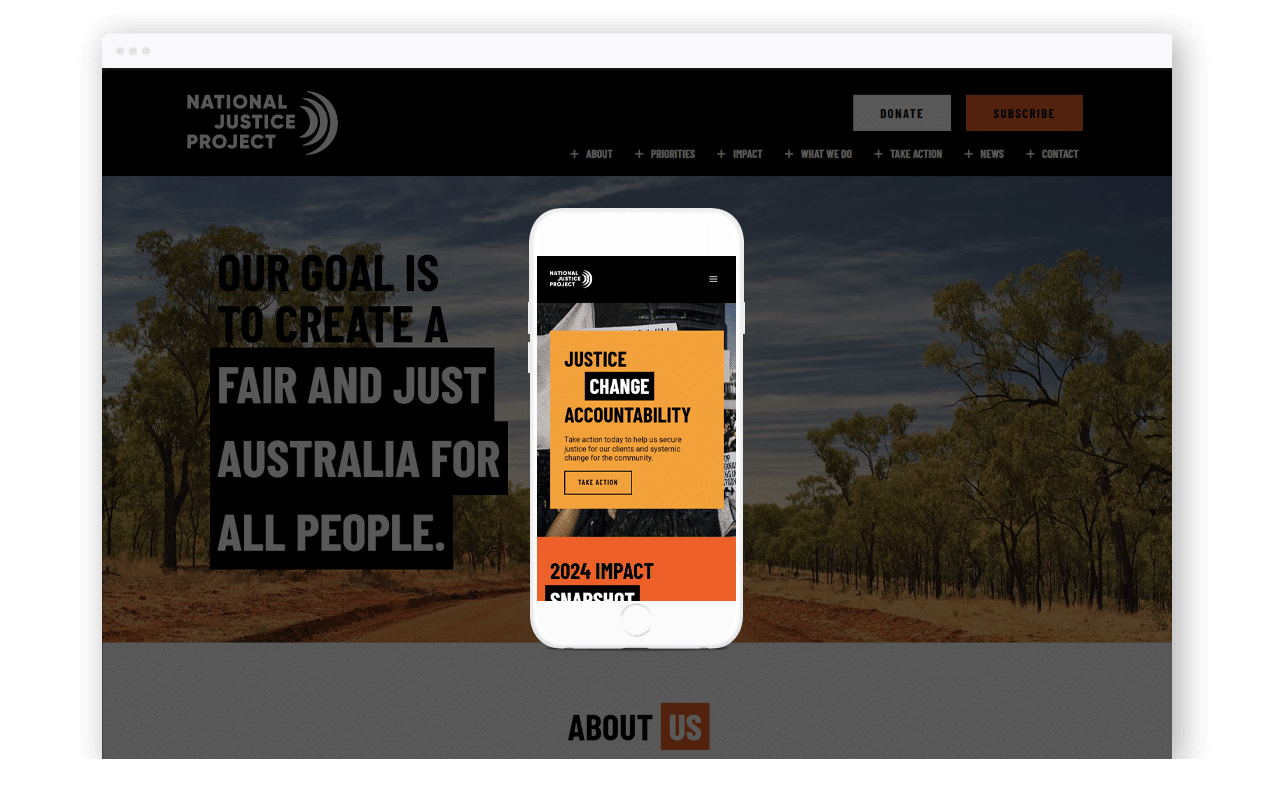 Legal Practice Website Design