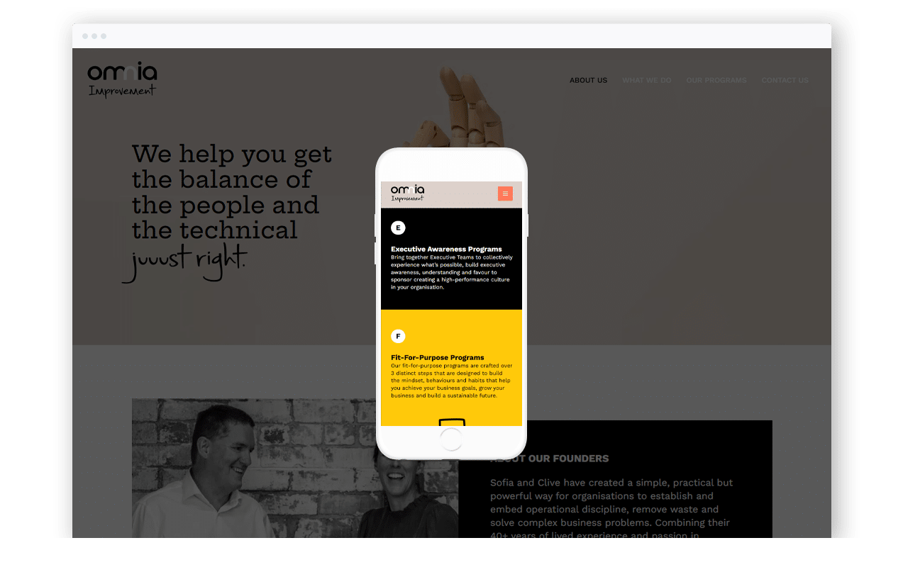 Consultancy Website Design