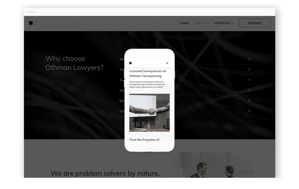 Legal Firm Web Design