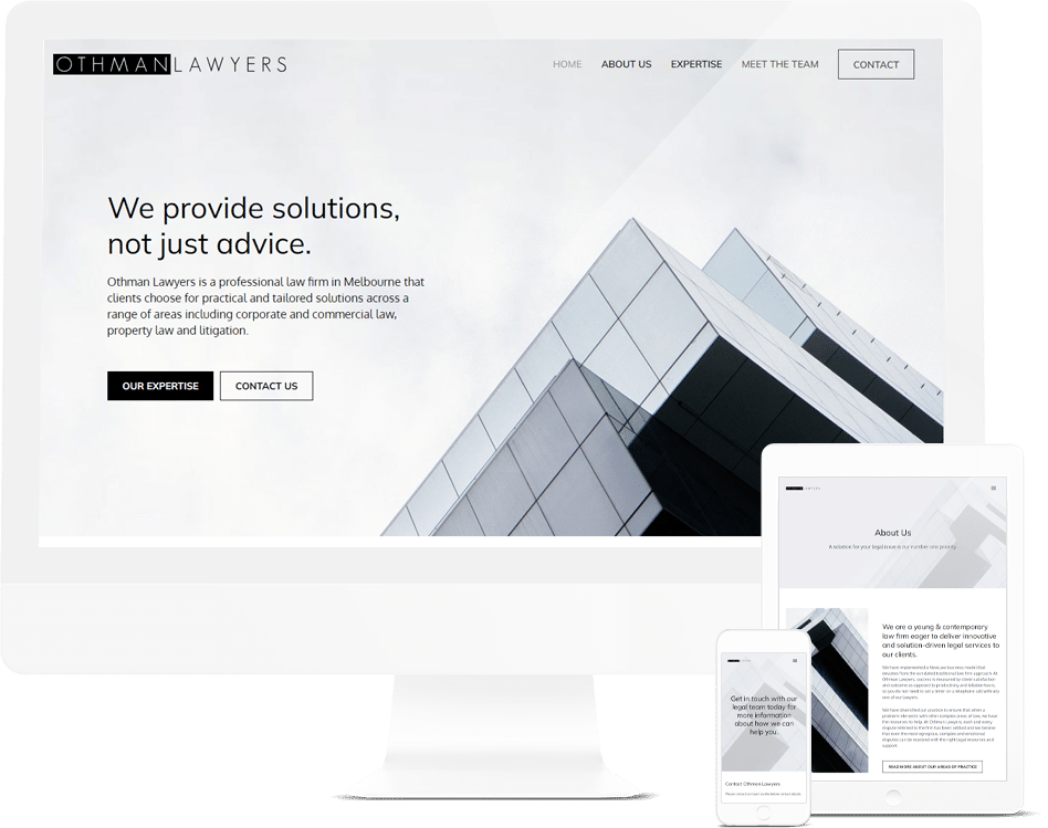 Legal Firm Web Design