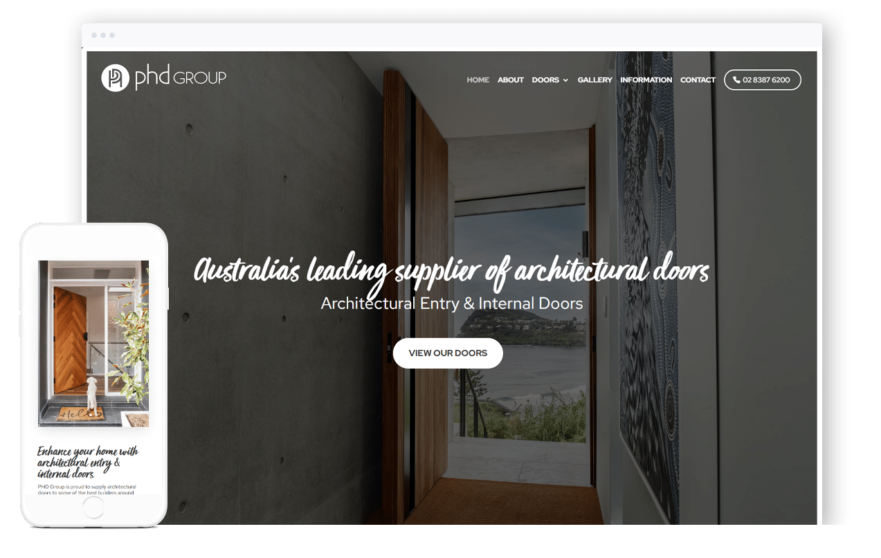 Stylish trade Website Design