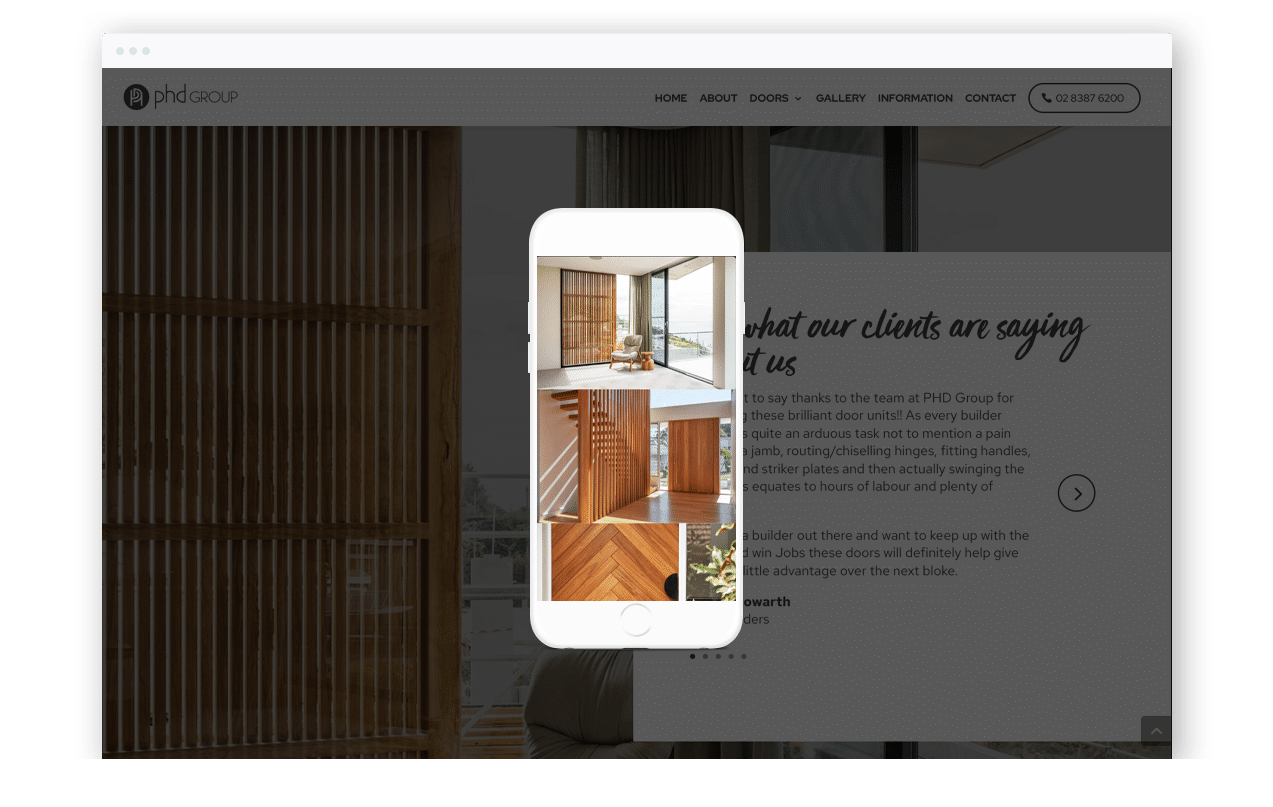 Stylish trade Website Design
