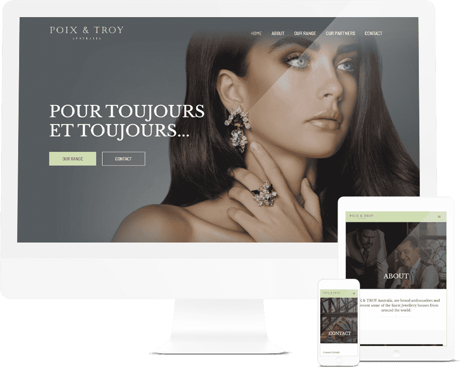 Jewellery Website Design