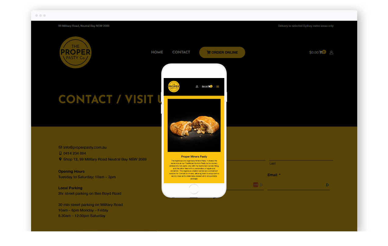 Ecommerce Business Website Design