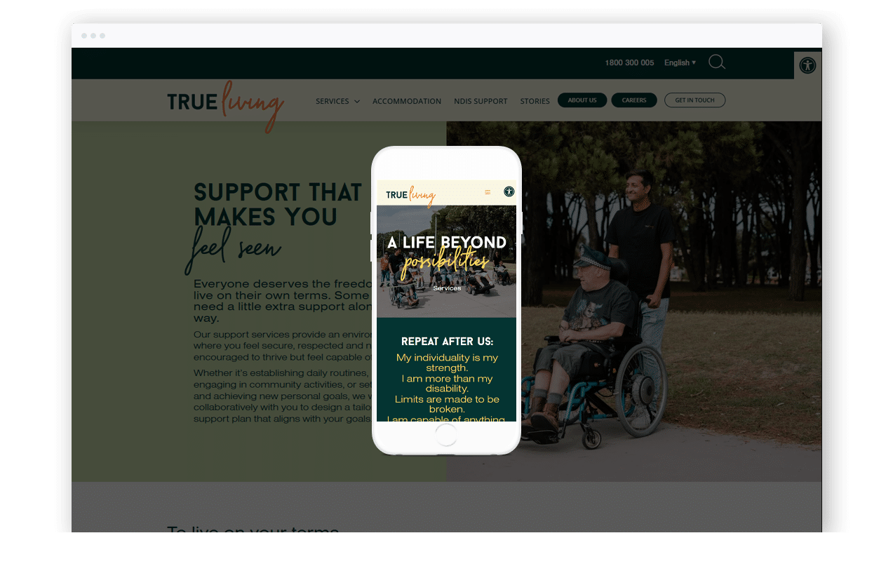 NDIS provider Website Design