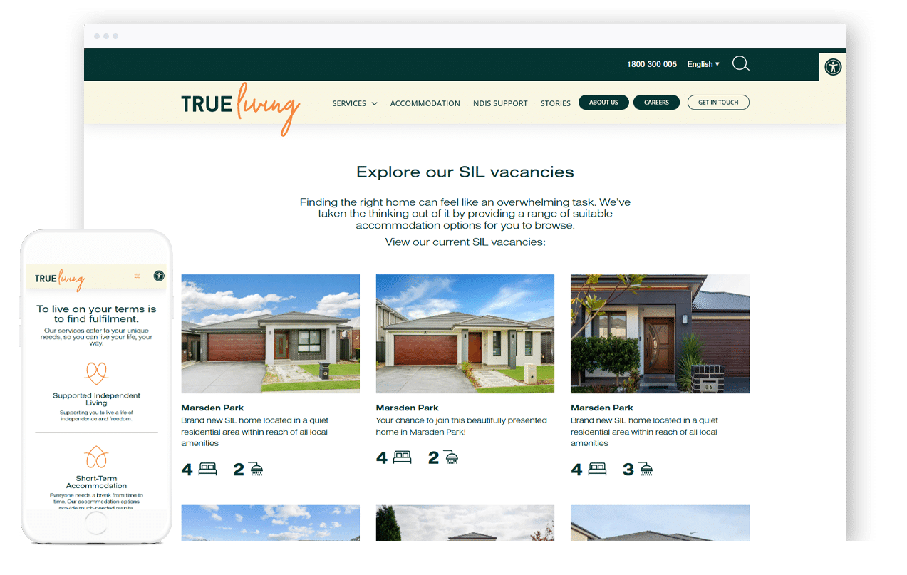NDIS provider Website Design